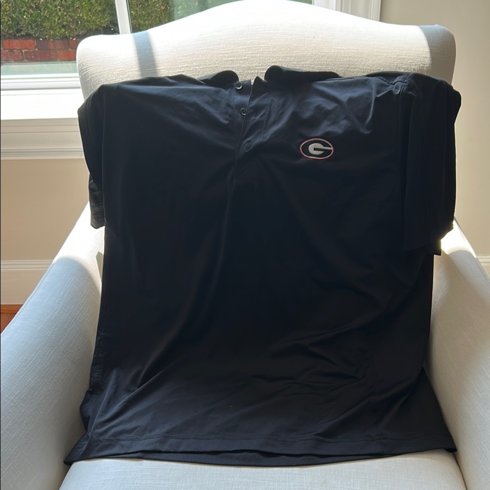 Cutter & Buck Black Polo Shirt